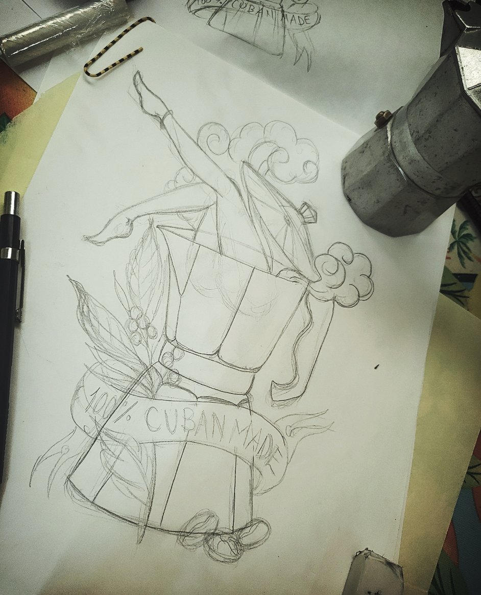 Inkitty93's tweet photo. ☕🦵Por acá les dejo mi última creación de #piernassexys para el evento #tatuArte de Holguín. Fue una nueva experiencia y compartí tantito con los colegas. Estatus: Complacida 🥰💖 https://t.co/c3nORuGD9f