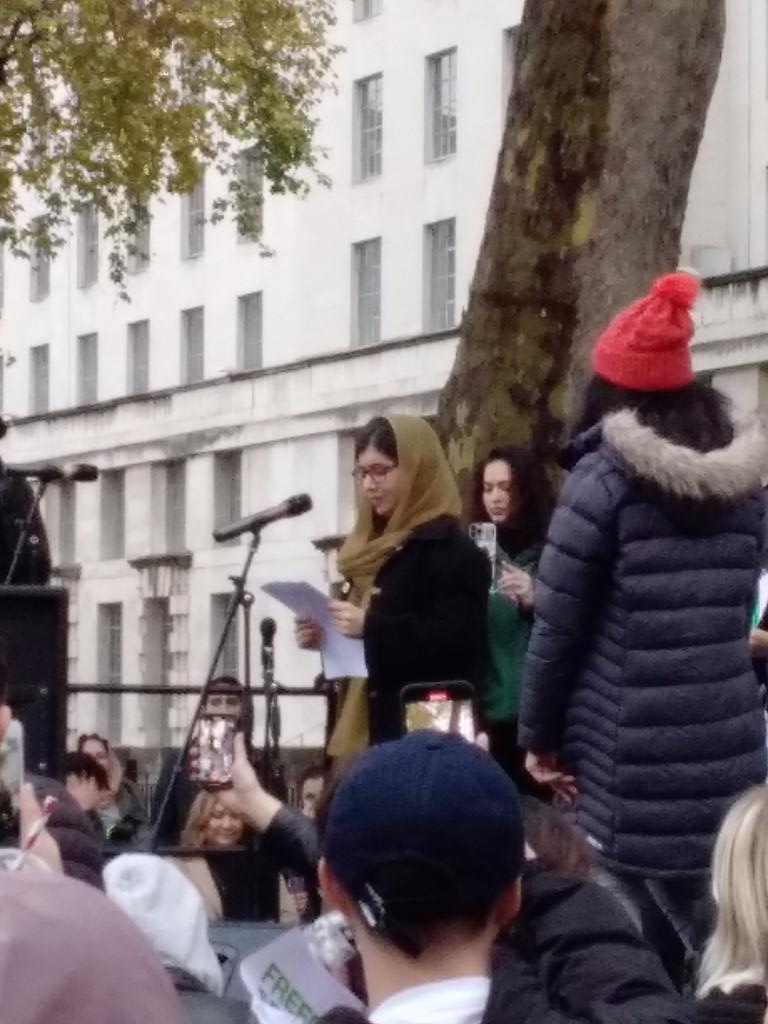 I just heard Malala and her Dad championing Afghan women's rights and girls education.