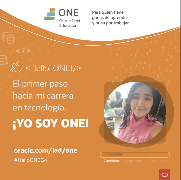 xXnoelitXx's tweet photo. Un pequeña acción provocó un gran reto, pues, vamos allá...!!
#OracleNextEducation #helloONEG4
@OracleLatam @Aluralatam https://t.co/VU90QCsFMO