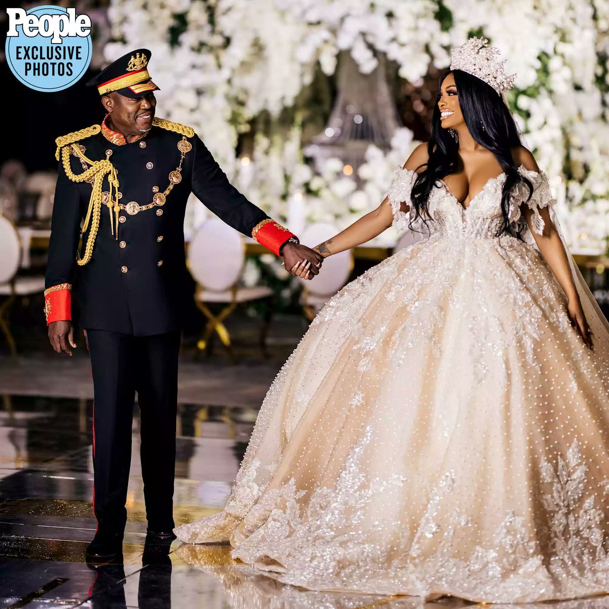MissSassbox's tweet photo. Him dressing up in military regalia is everything I need to know about how Porsha's life is about to change IMMENSELY https://t.co/1UENOcB8hD