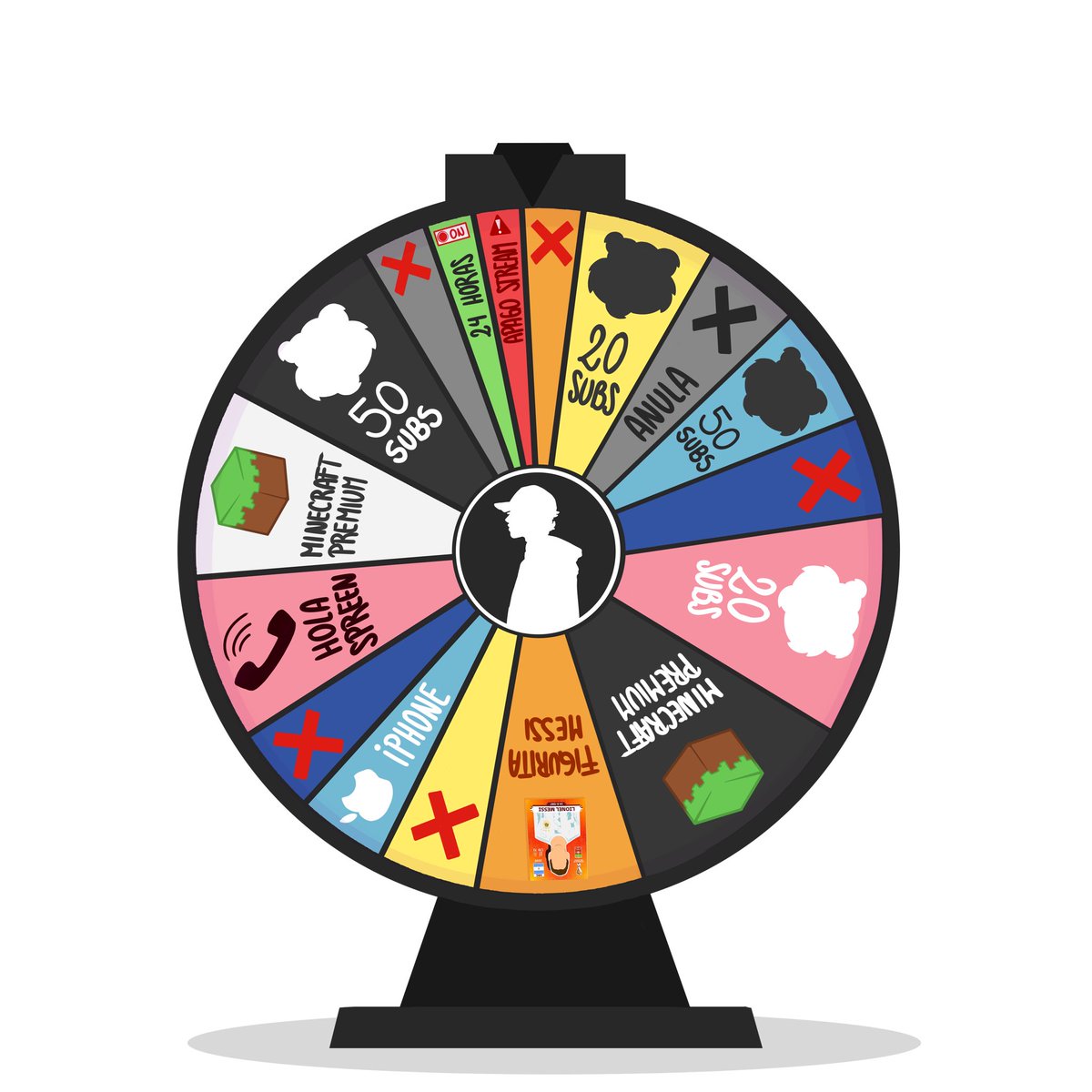 SpreenDMC's tweet image. Hoy arranca la ruleta diaria en mi stream con premios piolas 😎
ojalá salga apagar stream