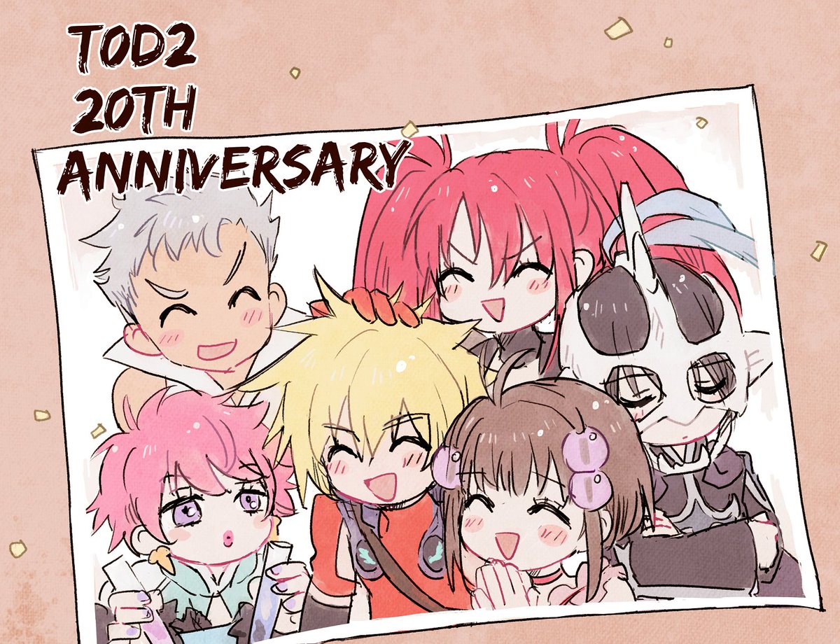 TOD2おめでとうー!!!ずっとずっと大好き!!!!
#TOD2_20周年 