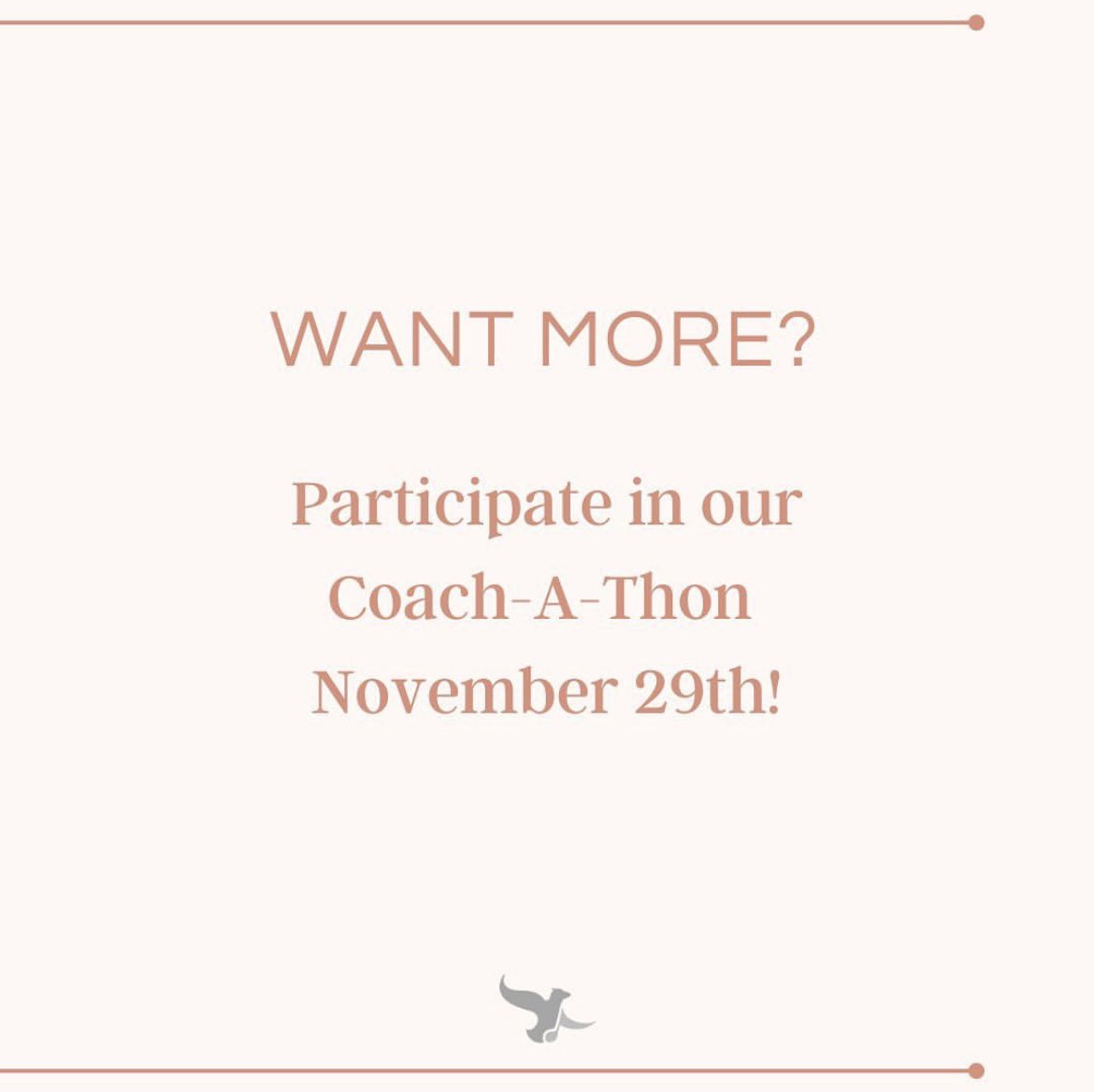 LarksSong's tweet photo. And of course, we’d like to plug our first-ever Coach-A-Thon this #GivingTuesday. We have 22 coaches working round the ⏰ midnight to midnight, offering 30-minute coaching sessions in exchange for a donation that feels right for you. Schedule a time here: https://t.co/4dWyFFfhOZ https://t.co/vXIsjPdcmh