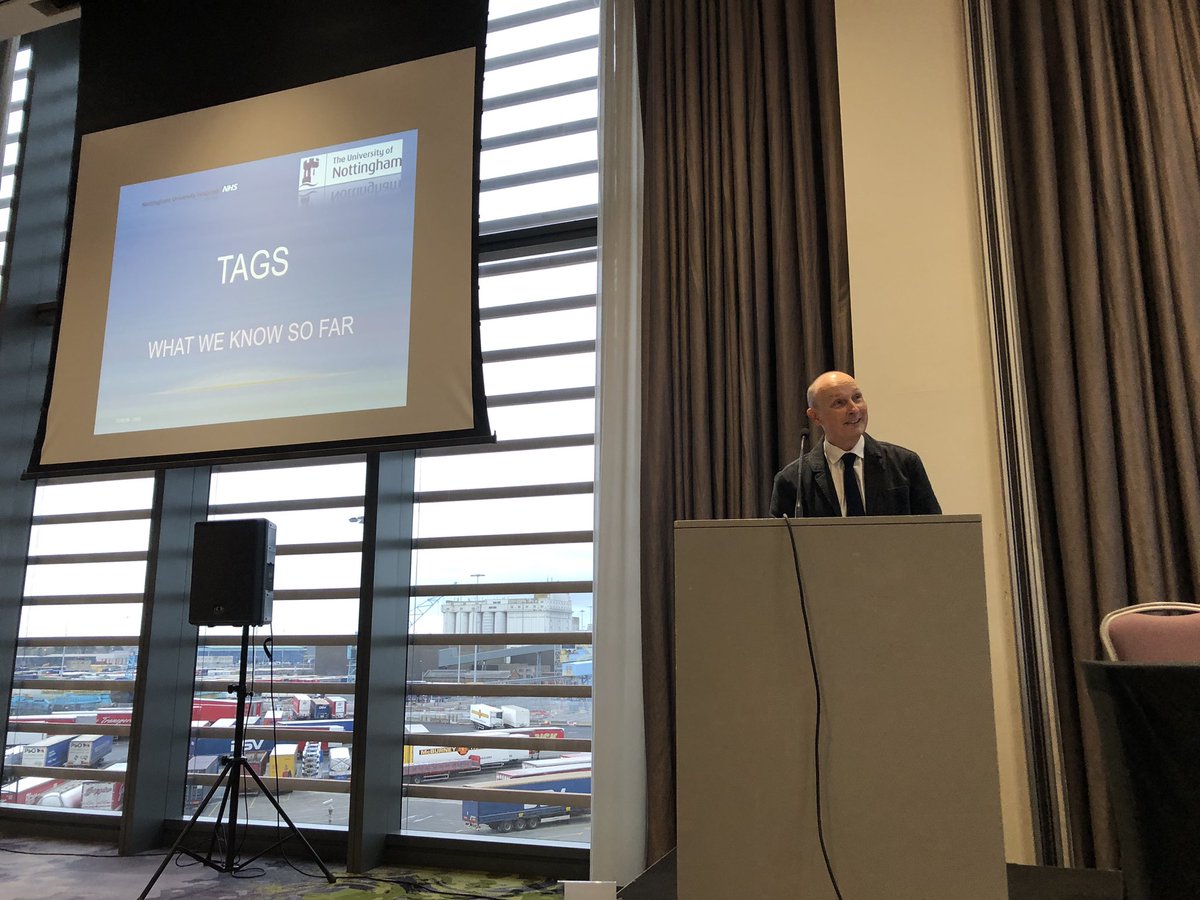 Delighted to attend Thea national meeting in Dublin - excellent talks and a great opportunity to share updates on the TAGS study