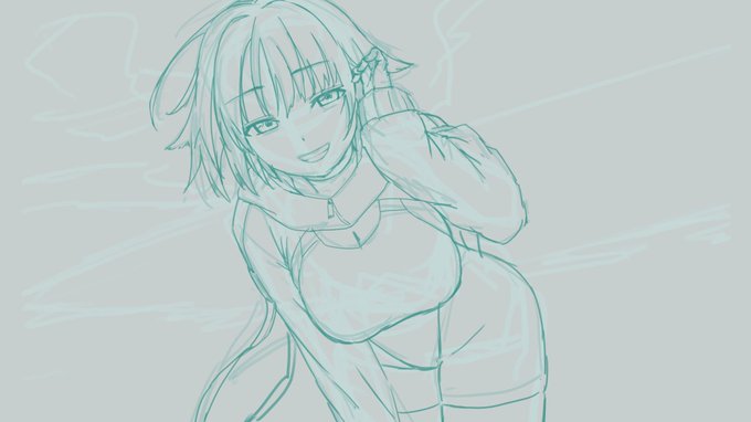 このレイヤー構成で作業進める予定の絵です https://t.co/MXimFiTdi4 