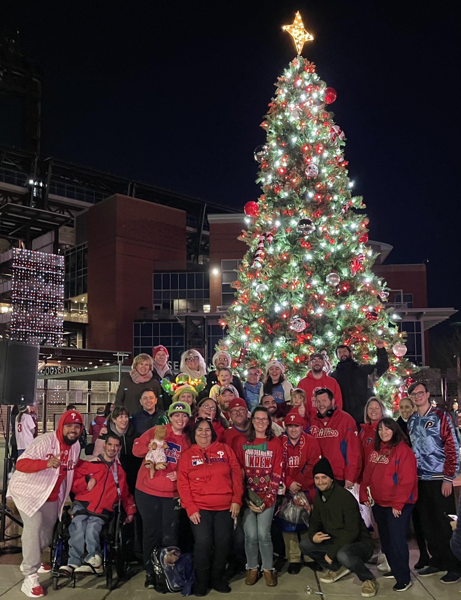 The Phandemic Krew on Twitter "phillies tree lighting is always a