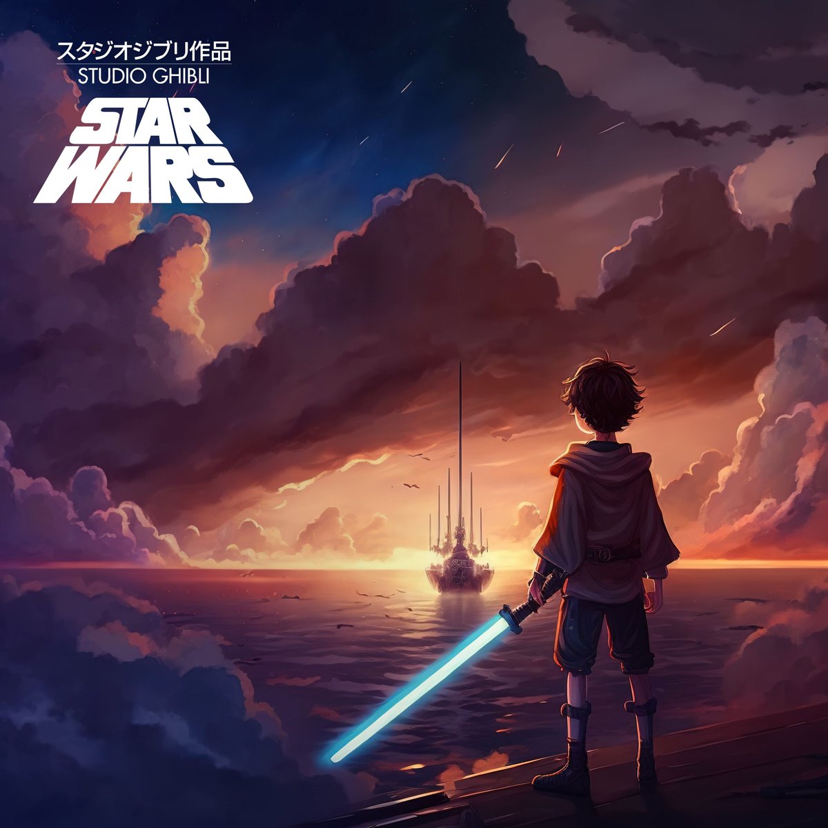 RaveSignal's tweet image. Artist Creates Amazing Concept Art for Potential Studio Ghibli x Star Wars Project dlvr.it/SdRkJf