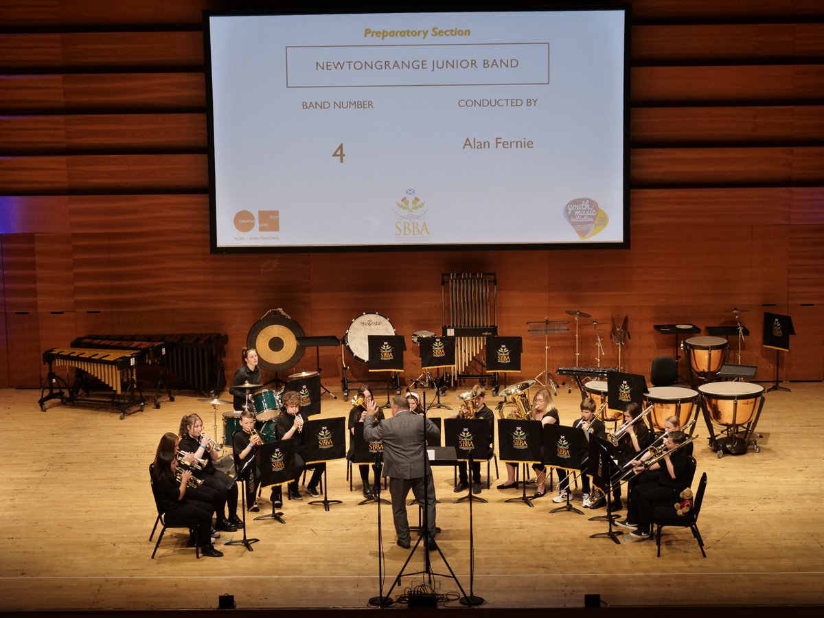 Newtongrange Junior Band, conducted by Alan Fernie! 

bit.ly/3F5I7ux #SFoB2022 #sbbaevents