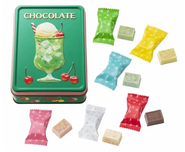 レトロかわいい！「はじけるキャンディチョコレート。」