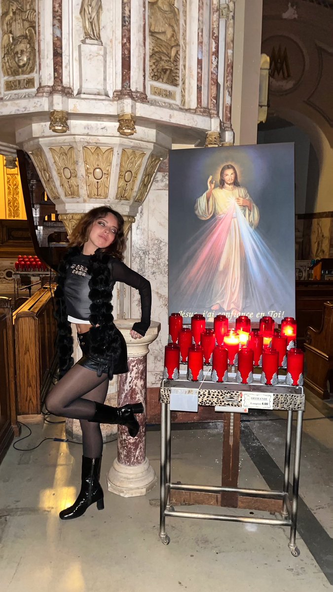 she is a woman of god, because she is a god 💋