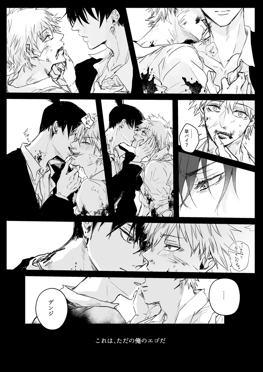 これは俺のエゴ(アキデン)※流血表現 