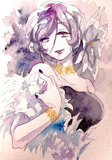#勝手によその子 定期的に描きたいお気に入りよその子きゅーさんちのマダム・アデラ 