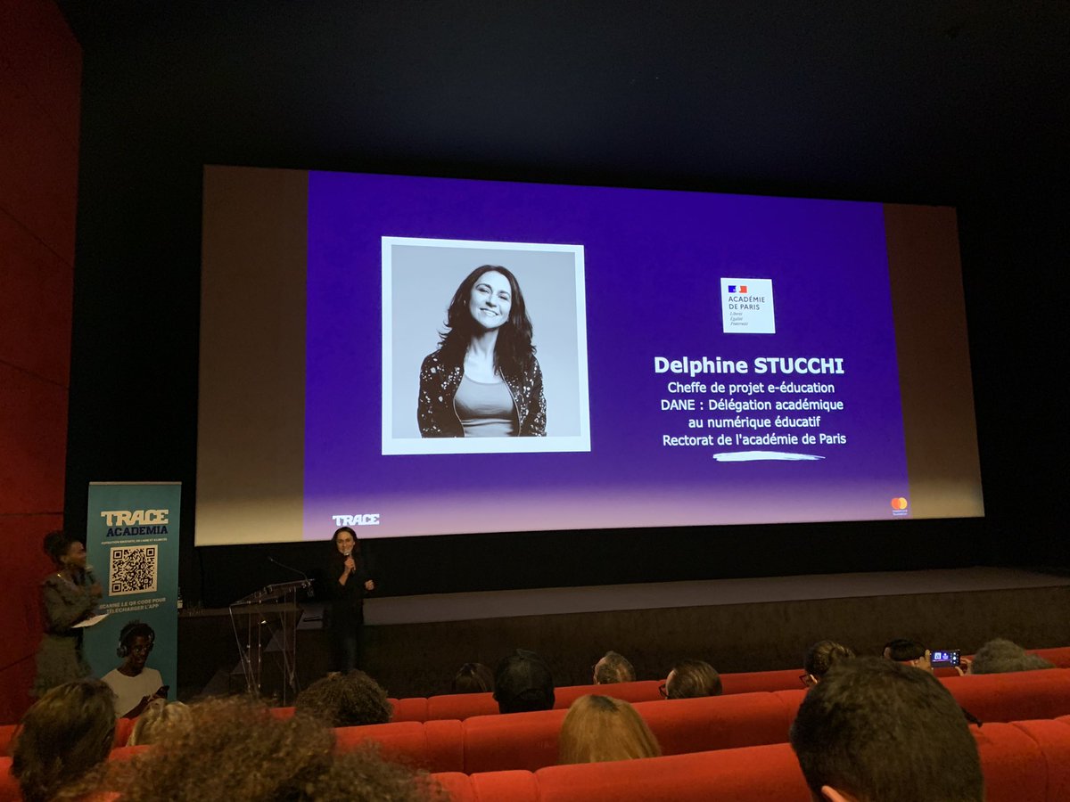 PhTAILLARD's tweet photo. #RessourceNumérique

Jeudi soir c’était le lancement de Trace Academia en présence d’Élisabeth Moreno, ancienne Ministre déléguée chargée de l'Égalité entre les femmes et les hommes, de la Diversité et de l'Égalité des chances et DANE @Academie_Paris pour l’expé «Tech The Power» https://t.co/U2KqXiSp4C