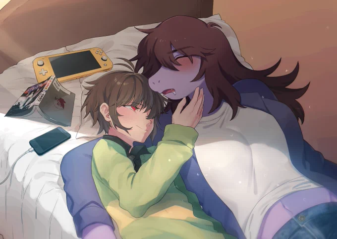 あめさん(@/amerinohakaba)とクージィコラボさせていただきました遅くなってすみません…!!(1/2) 