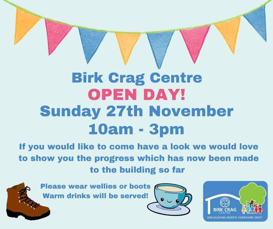 It's today! Pop in to see the progress were making.