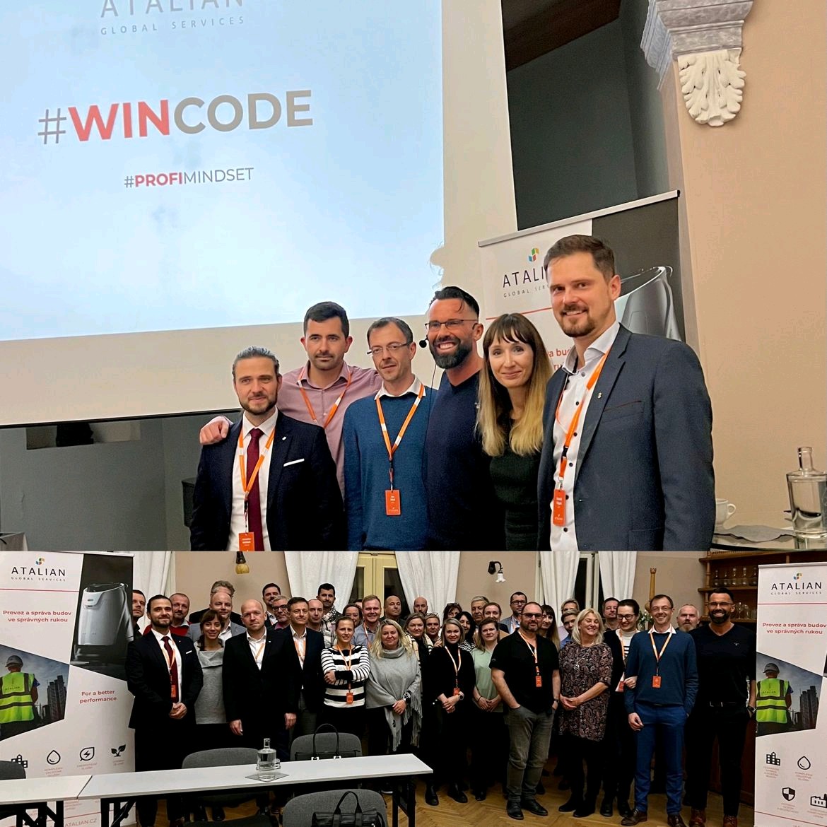 petr_skypala's tweet image. Skvělá konference @ATALIAN_CZ ! Stanovení jasných firemních cílů a strategie na rok 2023, které bylo završeno inspirativní přednáškou #wincode