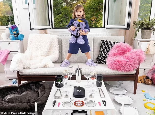 Meet the photographer that led me to her: Gabriele Galimberti
he said on this daily mail article: 'As usual for a commercial shooting, the direction of the campaign and the choice of the objects displayed are not in the hands of the photographer