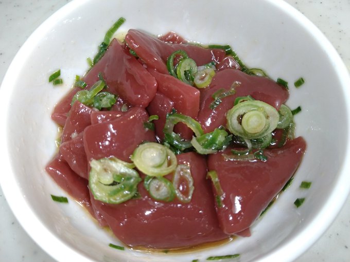 いいよね、偽 生レバー。 