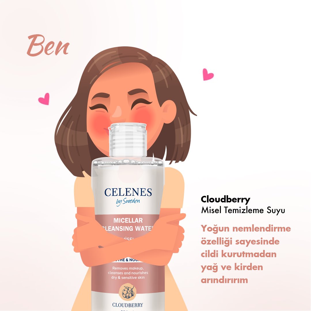 CelenesTR's tweet photo. Celenes Misel Temizleme Sularını Keşfedin!
Makyajı temizlerken sebum dengesine zarar vermez.
Cildi nemlendirirken, içeriğindeki mineraller cildin ihtiyacını karşılar.
Cildin yağ dengesinin korunmasına yardımcı olur.
…
#celenes #celenesbysweden #ciltbakımı #miselsu https://t.co/UmWhwu3aDV