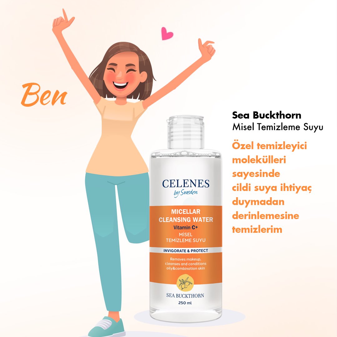 CelenesTR's tweet photo. Celenes Misel Temizleme Sularını Keşfedin!
Makyajı temizlerken sebum dengesine zarar vermez.
Cildi nemlendirirken, içeriğindeki mineraller cildin ihtiyacını karşılar.
Cildin yağ dengesinin korunmasına yardımcı olur.
…
#celenes #celenesbysweden #ciltbakımı #miselsu https://t.co/UmWhwu3aDV