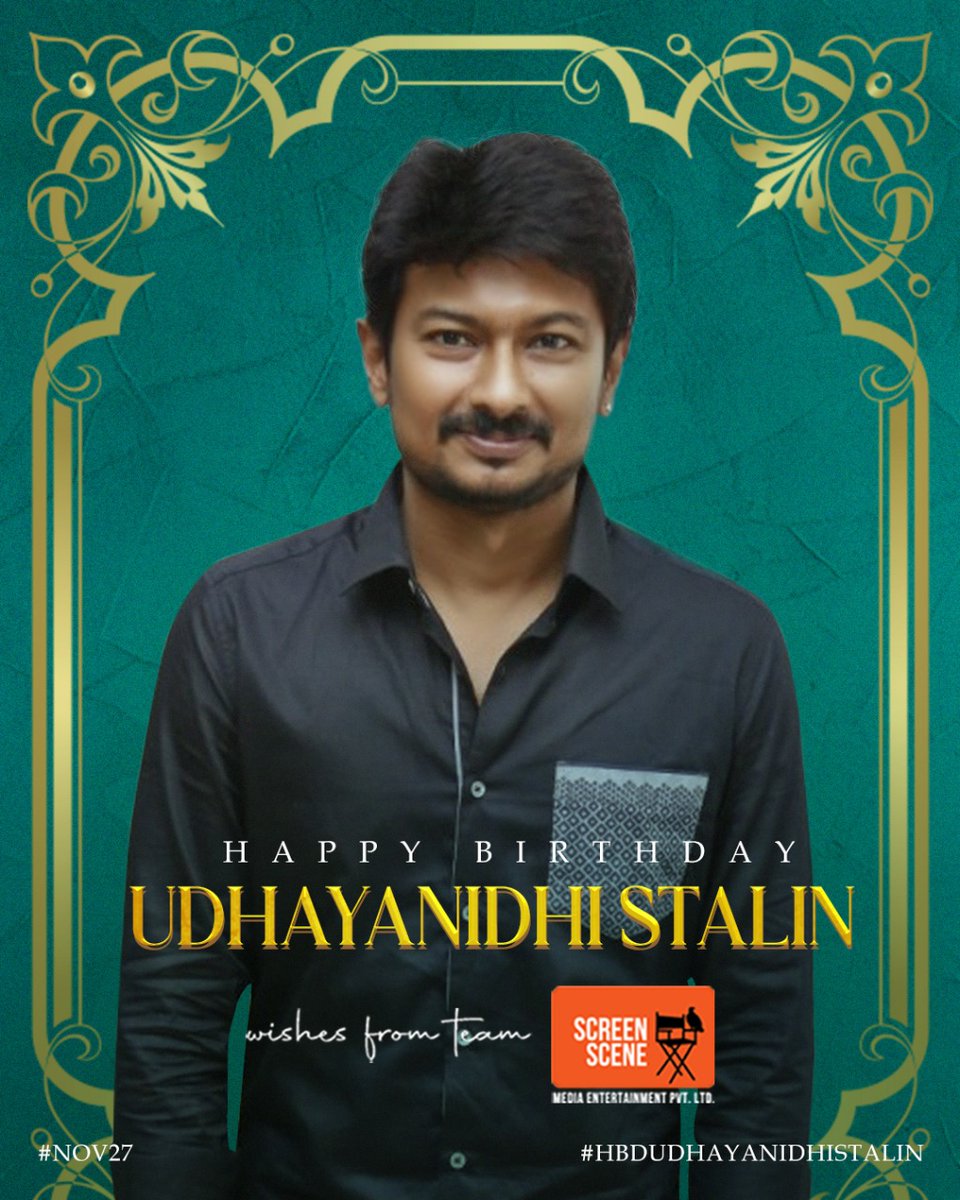 Of hardwork, charm and Enthusiastic! 🤩 Wishing the talented @Udhaystalin a year filled with goodness ahead! #HBDUdhayanidhiStalin