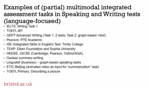 RaffaBottini's tweet image. "The paradigm shift towards #MultimodalCommunication calls for a shift in #EAP towards assessment of multimodal integrated language skills"❗️

Inspiring talk by Gouxing Yu #LTF2022 @UKALTA2