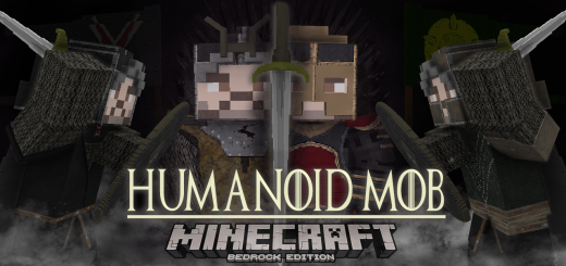MCPEDL's tweet photo. Humanoid Mob : GOT - Addon - https://t.co/sBhPchBVir - By @yeskyadrianes https://t.co/oUswZn5IjC