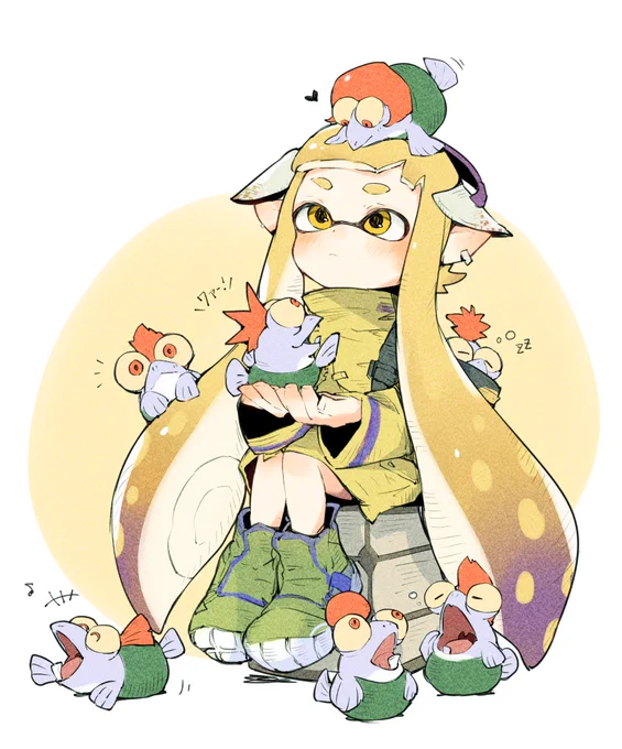 コジャケに囲まれたい#Splatoon3 #スプラトゥーン3 