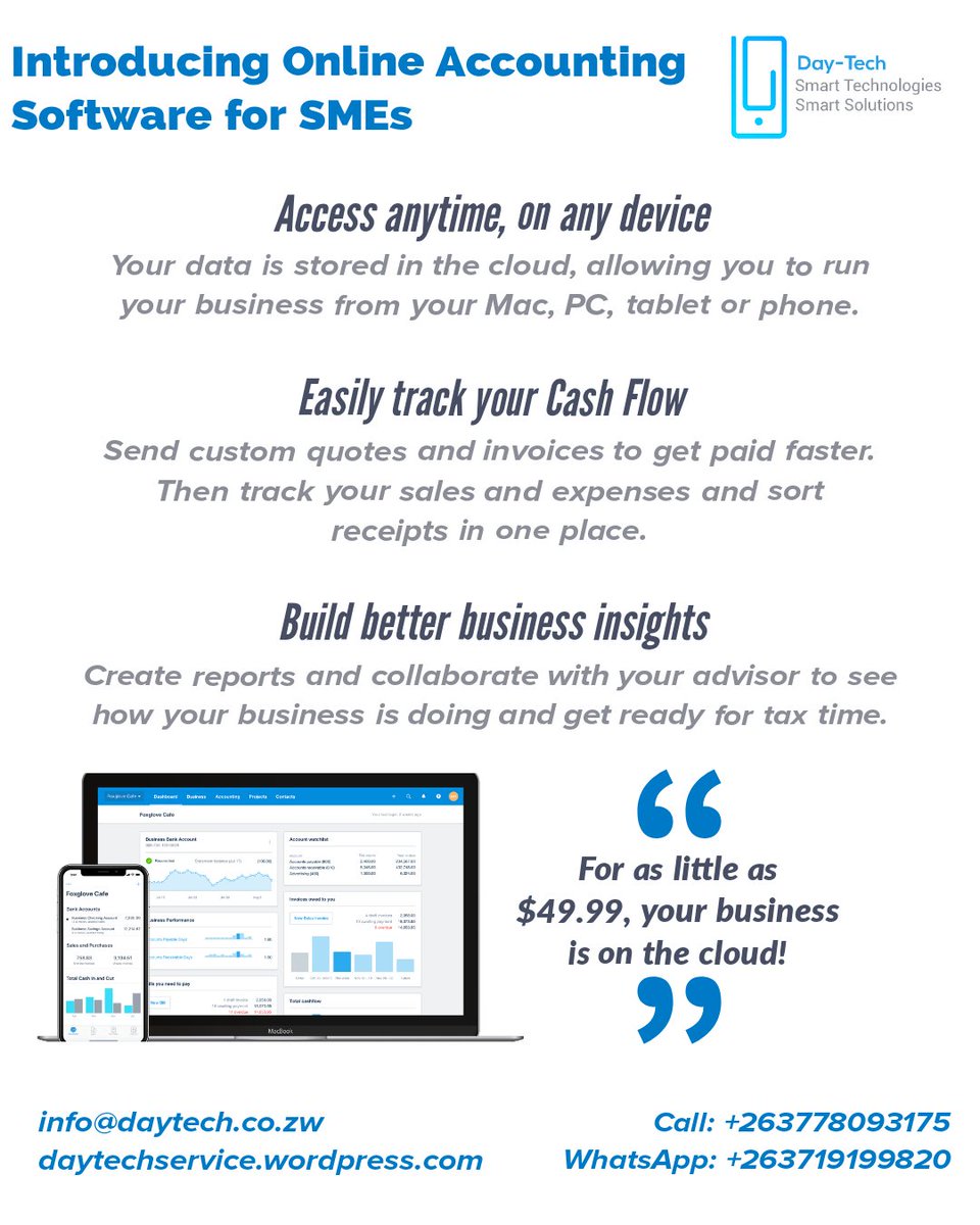 kelvin_mkwesha's tweet photo. @redmarketsunday @ZimAdverts I supply, install and Implement Accounting Systems.#QuickBooks

I do one on one as well as staff training &amp; setups.

I do Data recovery services.

And also Outsourced Bookkeeping and Management Accounts for different businesses purposes

App/Call Day-Tech: 0778093175 https://t.co/xrnMXoaWqz