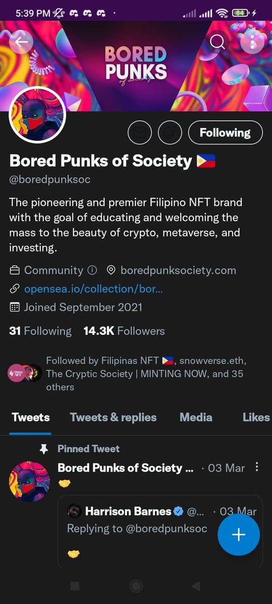 GabrielLouie's tweet photo. @boredpunksoc Lezzgo!!! 🚀 https://t.co/D5ApWyi4h7