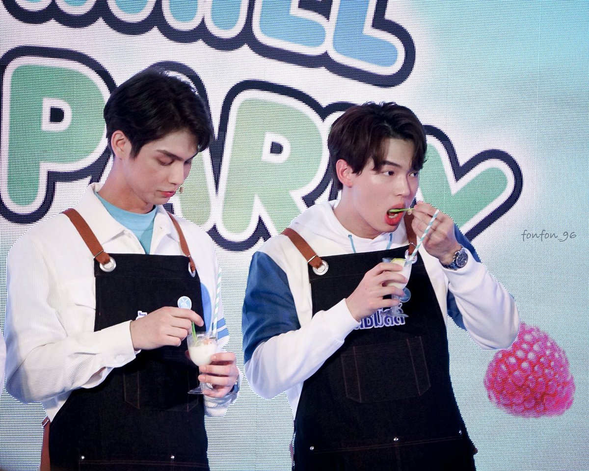picsofbw's tweet photo. eat well ~ #ไบร์ทวิน #BrightWin #DutchmillPromParty https://t.co/bO3DMAIr0w