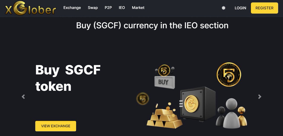 sgcfraction's tweet image. SGCF is a sustainable cryptocurrency created with the aim of developing a low-carbon economy and supporting sustainable practices.
This currency can easily be traded, saved or converted to other currencies in the Xglober exchange (xglober.com).