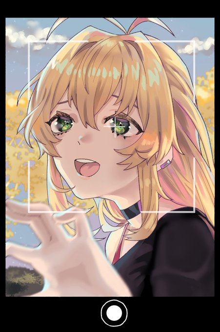 マキちゃん「もう!あたしばっかり撮ってないで、一緒に撮ろうよ」 #ツルマキマキ 