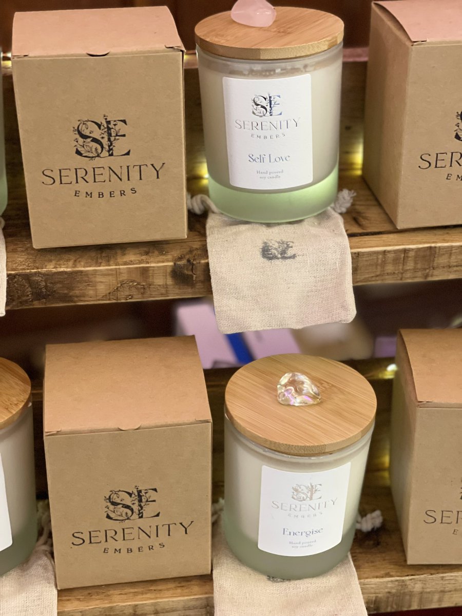 The Christmas fair is going so well. I’m about to head up to St. Augustines for my final day. I have very special offers on for today only! It’s raining outside but it’s so cosy and warm inside. Come in and smell my deliciously scented candles and wax melts.