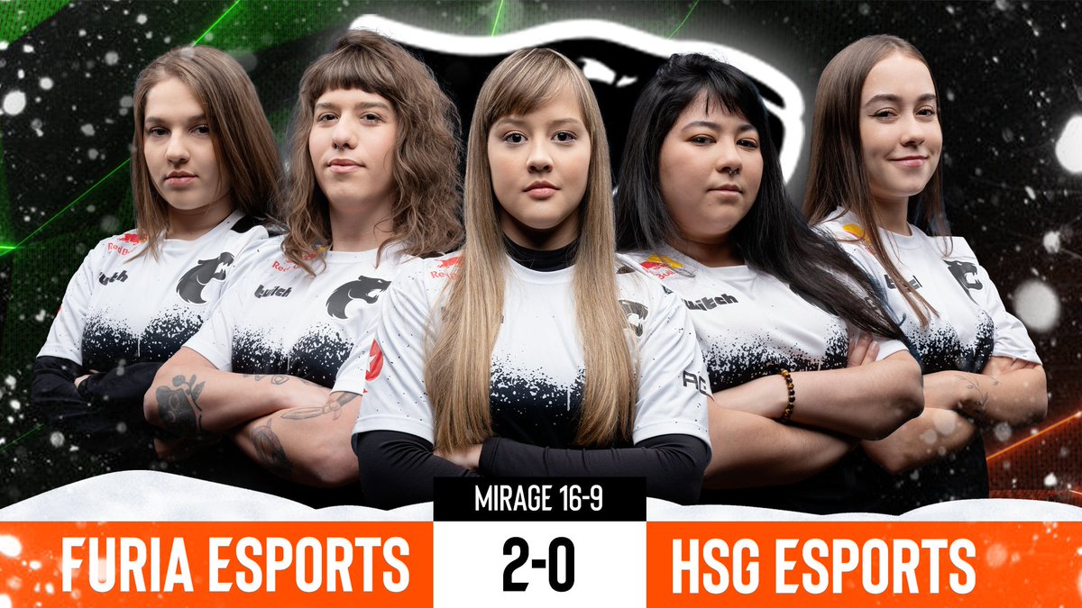 ManicasFURIA's tweet photo. 🚨GRAVE - Correspondente do Manicômio informa:

 SELEÇÃO FEMININA DA FURIA AMASSA EM PLENA SEMI FINAL DE #ESLImpact 🇸🇪

Vencemos a HSG e estamos na FINAAAALLLL

Nossas meninas jogarão hoje às 13h30 contra o vencedor de Nigma Galaxy 🆚 NOFEAR5

A FURIA VEIO PRA VENCER! https://t.co/QIHupW3ktC