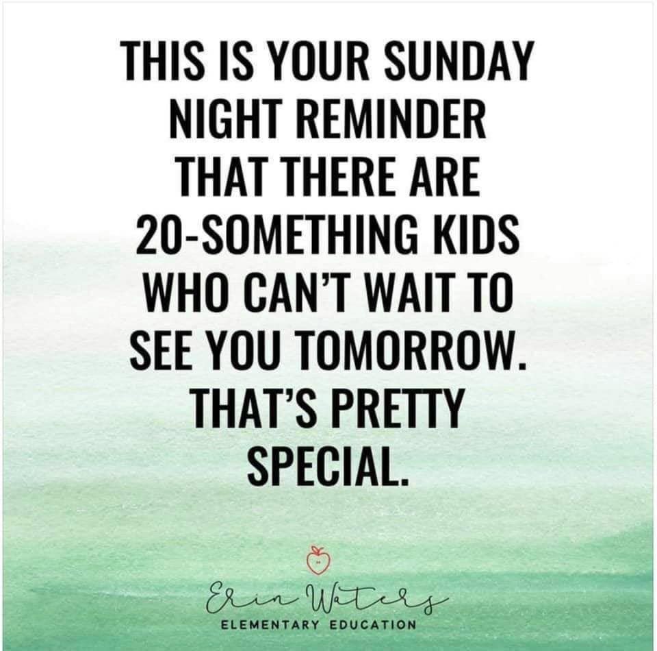 Breaks always go by too fast BUT remember this 💙💙💙

📸 Erin Waters
#edchat #education #teachertwitter