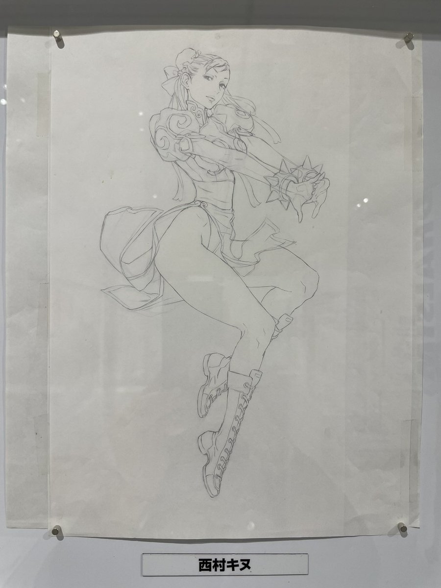 ストリートファイター展見てきた。絵が上手すぎるうえに写真全部撮れるという太っ腹。ここに住める。 