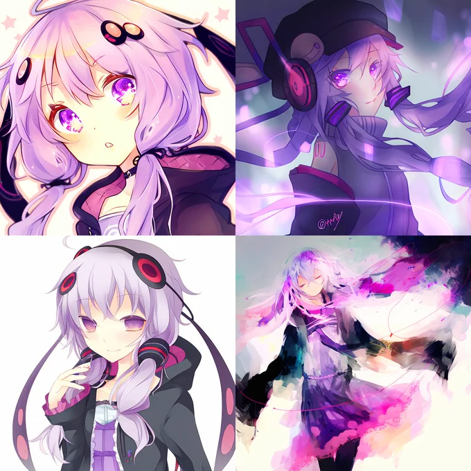 ぼく「ねえ、きみ……Yuzuki Yukariって知ってる?」ニジジャ「もちのろん」#midjourney #Nijijourney #AIart 