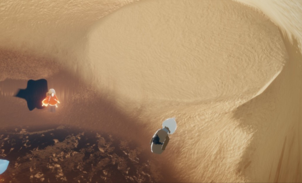 Sky_t_note's tweet image. 雨林のかくれんぼの精霊さんと蟹がいる穴、奥の黒いシミの部分を星の子が踏むと広がって絵の具遊びみたいになるの知ってました…？
ついつい遊んでしまいます🎨🖌✨
#sky星を紡ぐ子どもたち