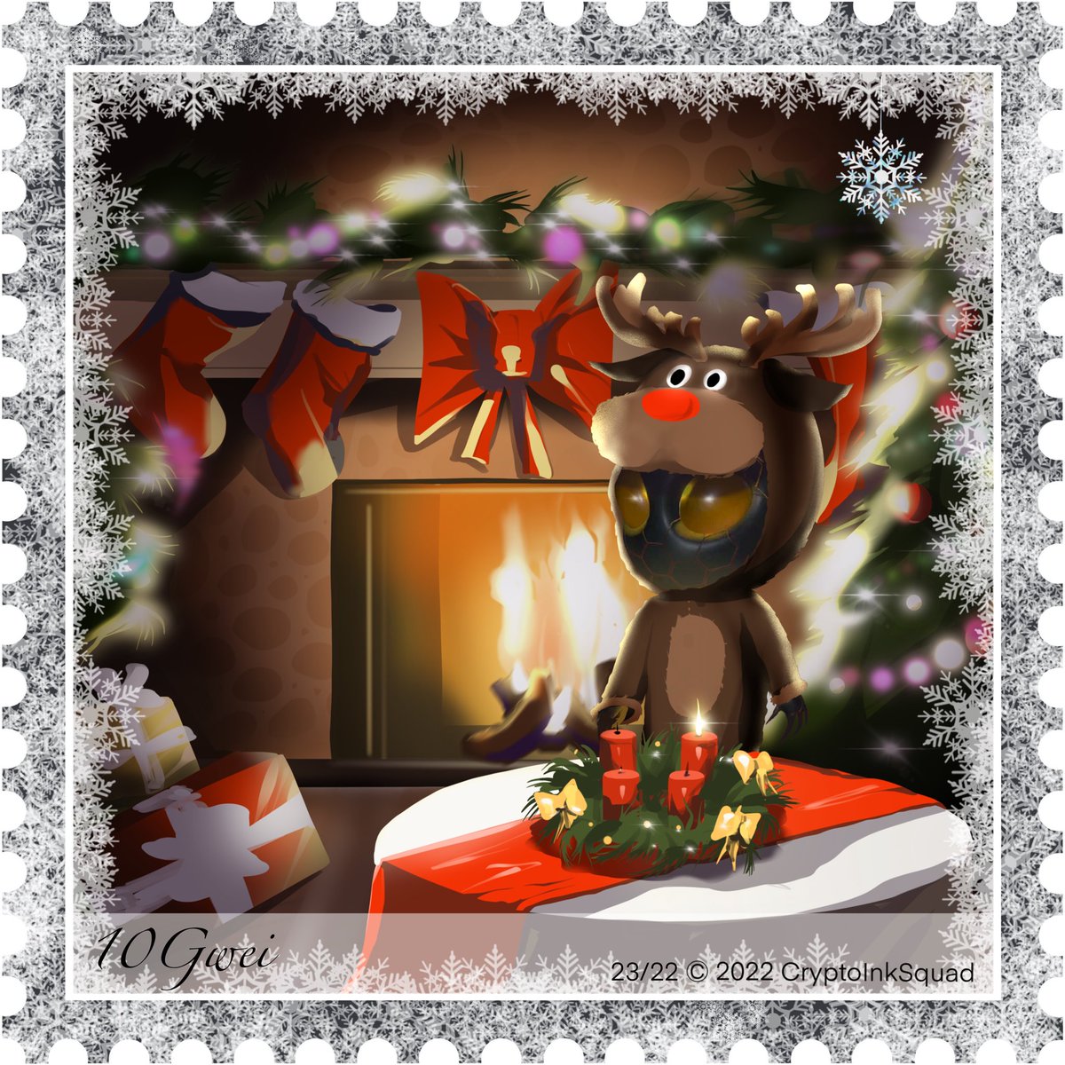 Hello friends!

❄️The Christmas Advent calendar starts. 4 giveaways on Twitter and discord are waiting for you. We will raffle 21 unique stamps opensea.io/assets/matic/0…

Join us and follow us discord.gg/cTS2csvBtE
#NFTs #NFTCommunity #NFTGiveaway