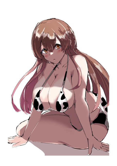 牛赤城さん
過去絵リメイク 