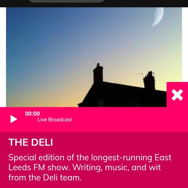 EbikeJaimes's tweet photo. The Deli @ChapelFM with @PeterSpafford on #WOA22 #WritingOnAir #Poetry #Leeds https://t.co/2hqvIsbZ9b https://t.co/uLFt1569X6