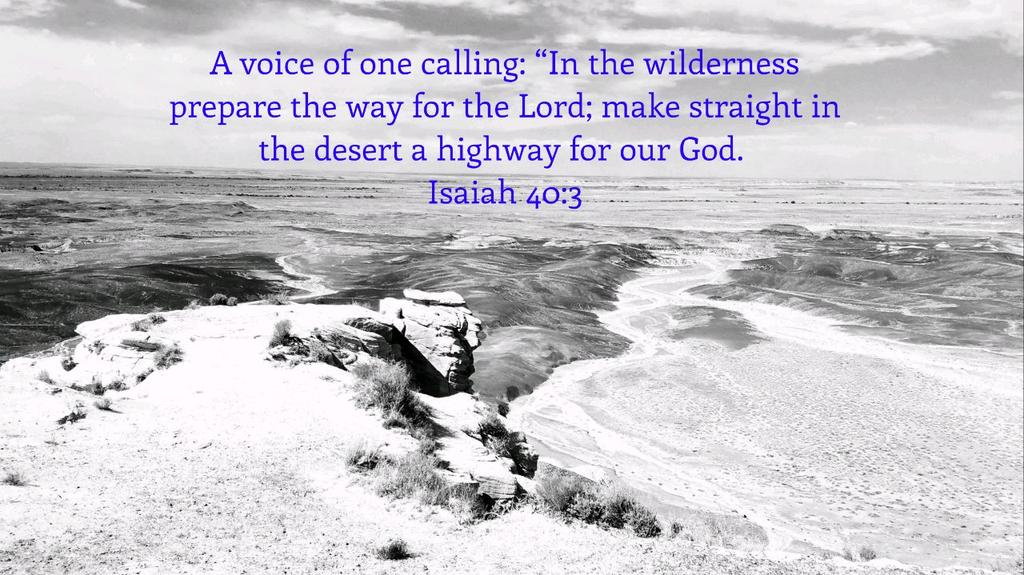 NELHS_Admin's tweet photo. A voice of one calling: “In the wilderness prepare the way for the Lord; make straight in the desert a highway for our God.
Isaiah 40:3 NIV

https://t.co/D5QCDVULBY https://t.co/yeA2jtWOIl