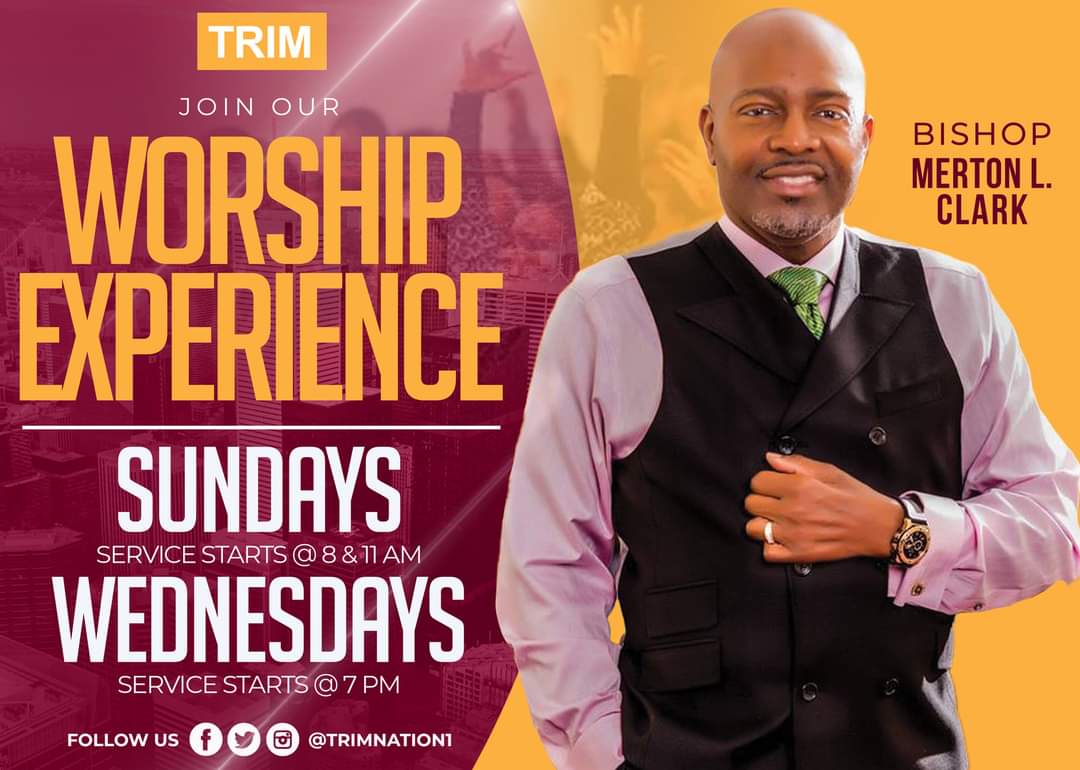TrimNation1's tweet photo. #TRIMNation let's rejoice in the Lord in an anointed time of praise, worship & a powerful message from @BshpMerton. Check out the live stream on the church app, YouTube, or Facebook. We are thankful for you.
#JoinUs #WorshipExperience #GiveThanks #BeOpened https://t.co/VZlCUfEi2X