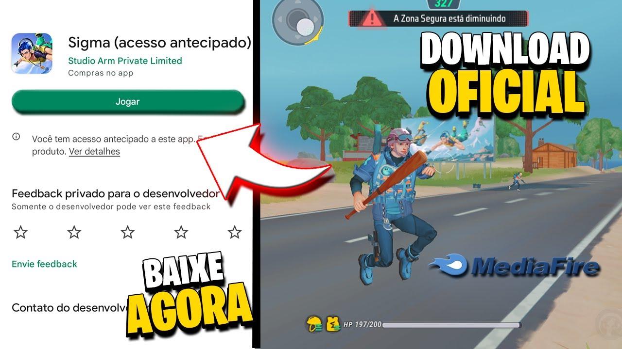 Como fazer download de Sigma? Battle Royale é removido da Play Store