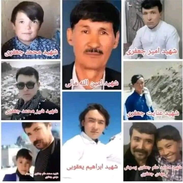 MazariZaynab's tweet photo. به‌یاد #شهدای #دایکندی
ما از جامعه بین‌المللی خواهان پیگیری جدی این قتل‌عام و کشتار وحشتناک  هستیم.
نهادهای حقوق بشری نباید در مقابل این جنایت سکوت کند. کشتار افراد ملکی جنایت‌جنگی است. 
#StopHazaraGenocide
#Daikundi
#HazaraLivesMatter https://t.co/Nv9NBXqJvv