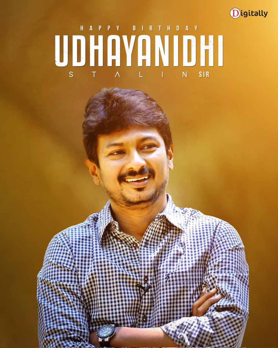 Wishing Udhayanidhi Stalin sir, a very happy birthday 🎉🎊💥🎉

Best wishes from team @digitallynow @nsjegadeesan

@Udhaystalin @RedGiantMovies_
#HappyBirthdayUdhayanidhiStalin 
#HBDUdhayanidhiStalin