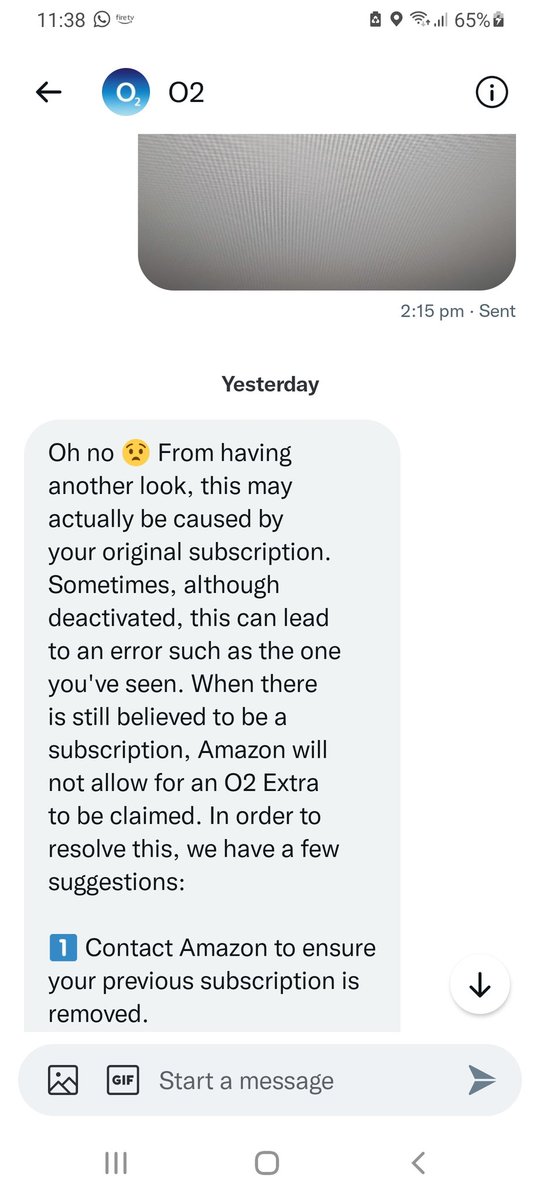 Cornish_Cat's tweet photo. @AmazonHelp Hi-I've already done that. They looked into it and tried to resolve it but it still wouldn't work so then they've said this. https://t.co/QaelQqIeys