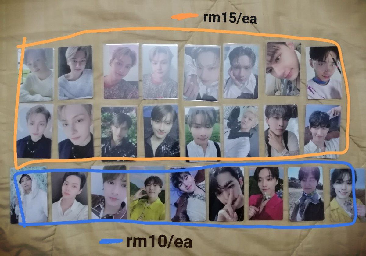 nnabyvu's tweet photo. [ WTS ]
unclaimed pcs and merch from my bulk !!
can dm if interested ^^
please help me clear it and can nego if srs buyer :)
#pasarseventeen #pasarsvtmy #pasarSVT https://t.co/EYAAY5TZUy