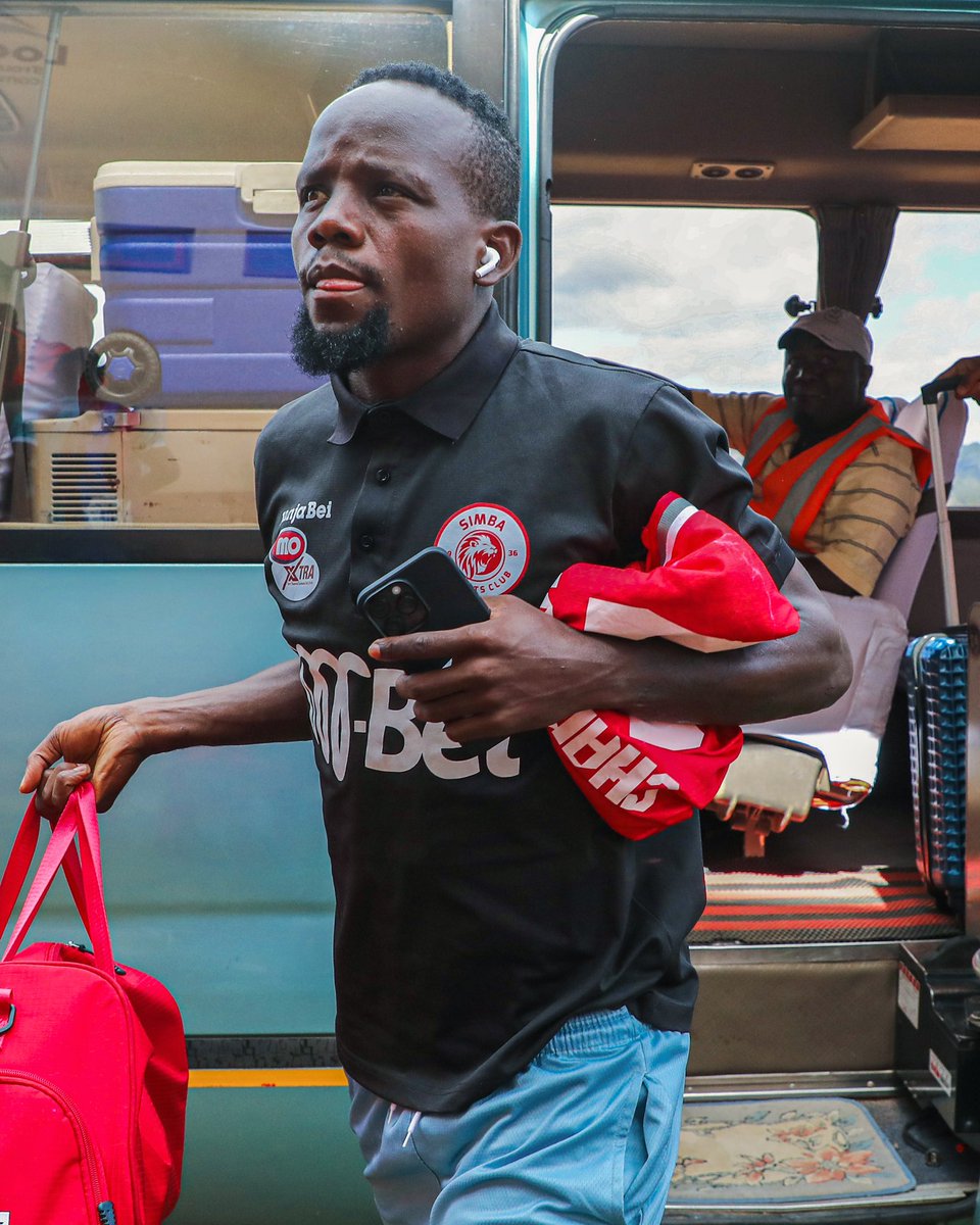SimbaSCTanzania's tweet image. Kikosi kimefika uwanjani.

#NBCPremierLeague 
#NguvuMoja